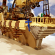 Illustration for article titled Steampunk LEGO Jabba Barge, Slave I and Other Amazing Steam Wars Models